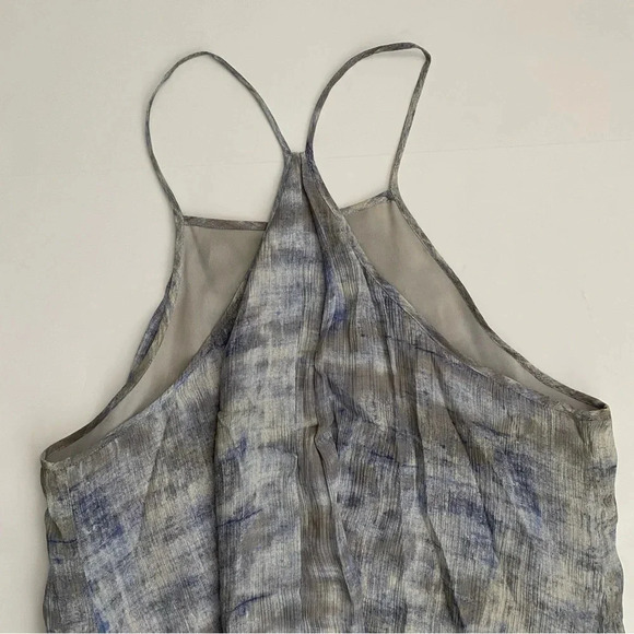 Derek Lam 10 Crosby abstract silk racerback camisole Tank Blouse size 6 - Picture 11 of 12